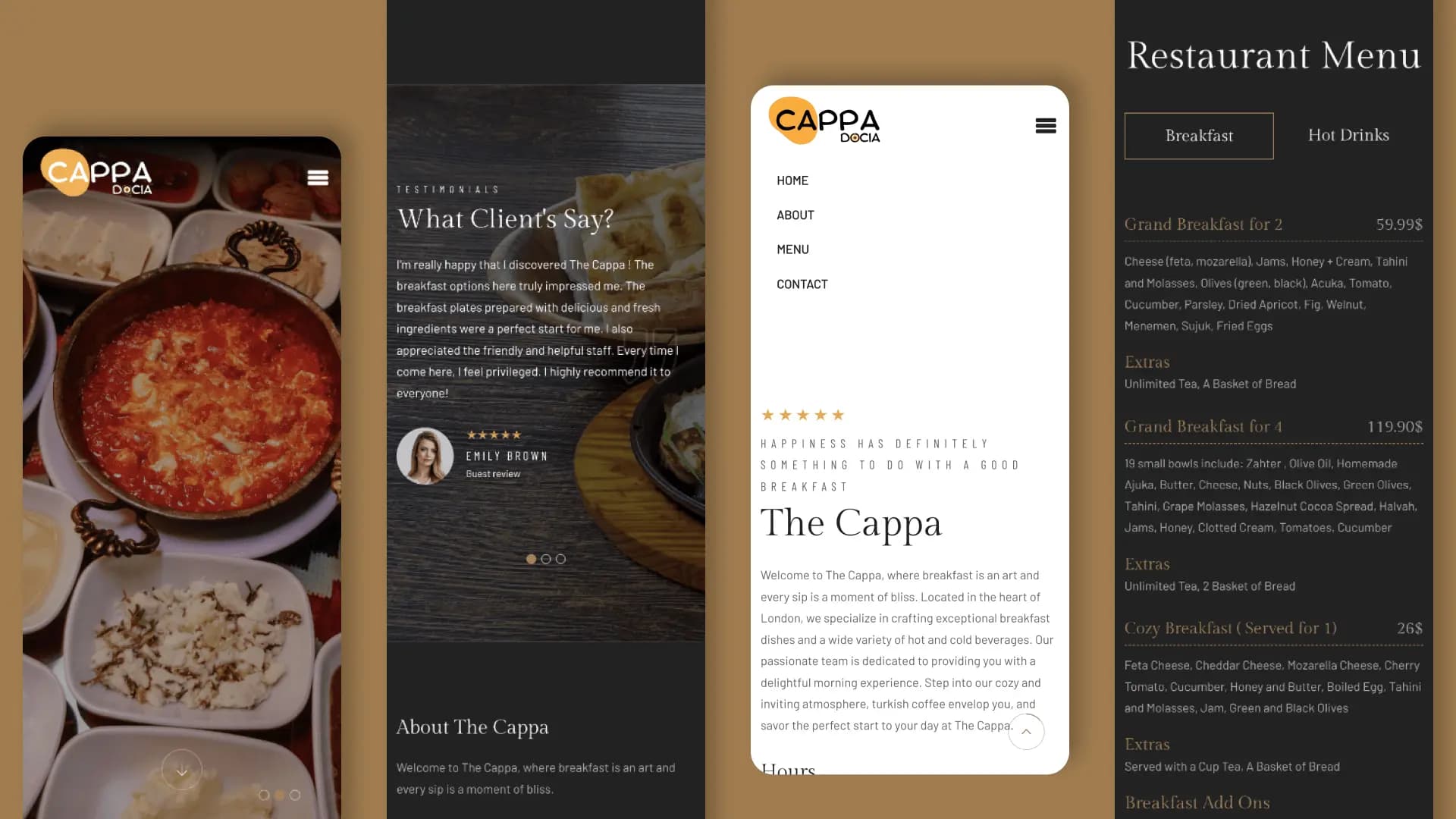 The Cappa - Restaurant Project Image