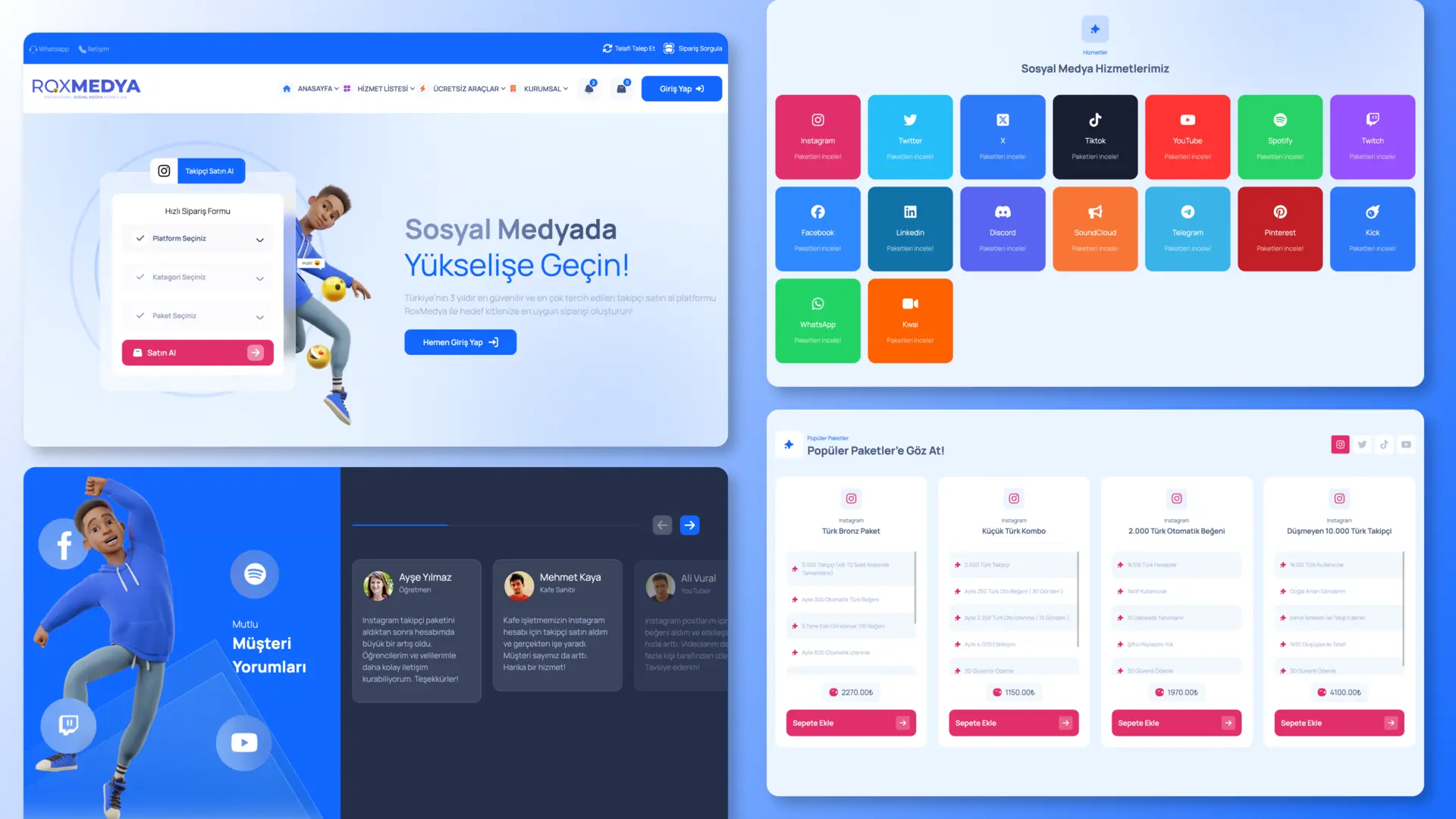 RoxMedya - Social Media Growth Services Main Image